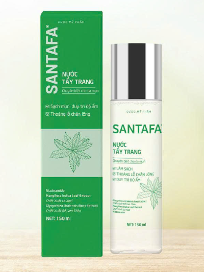 Nước tẩy trang SANTAFA